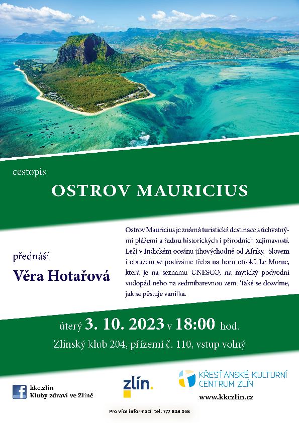 Cestopis – ostrov Mauricius