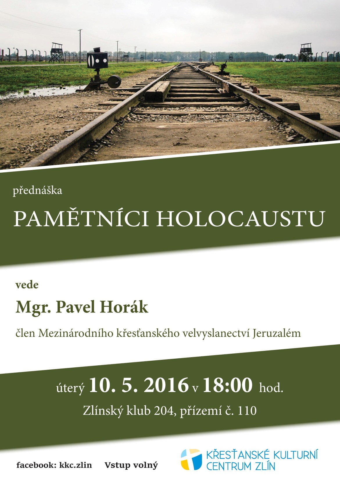 Pamětníci holocaustu. Mgr. Pavel Horák