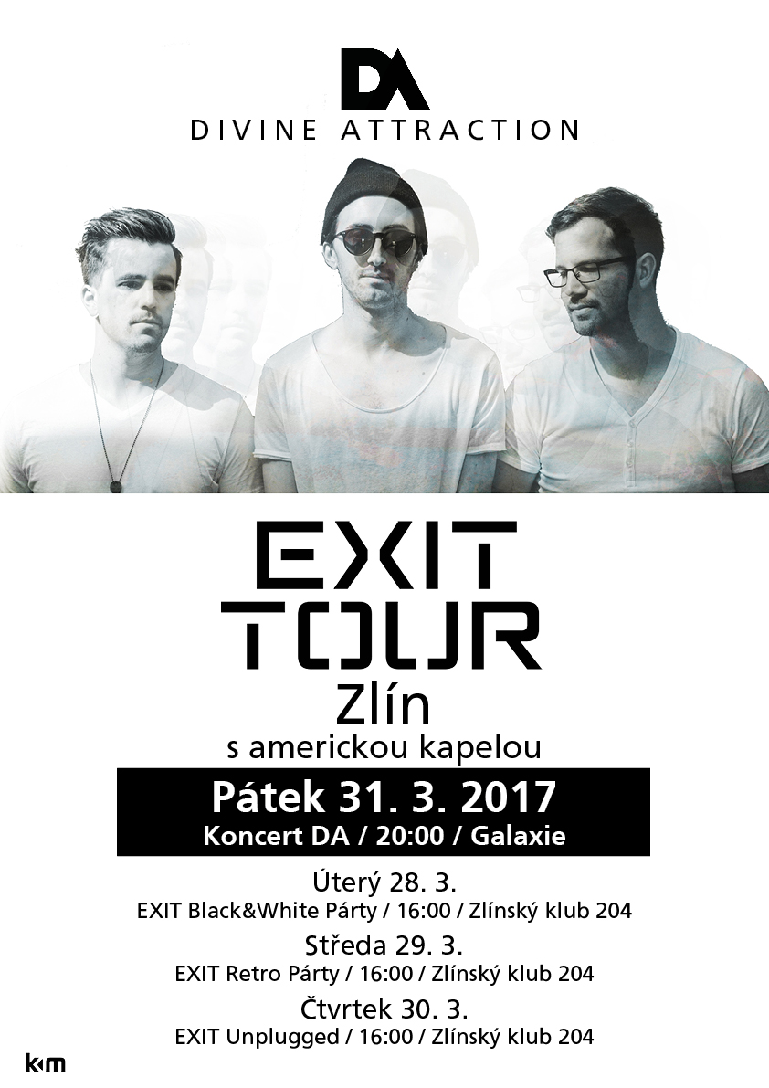 EXIT TOUR 2017 ve Zlíně s koncertem v GALXii