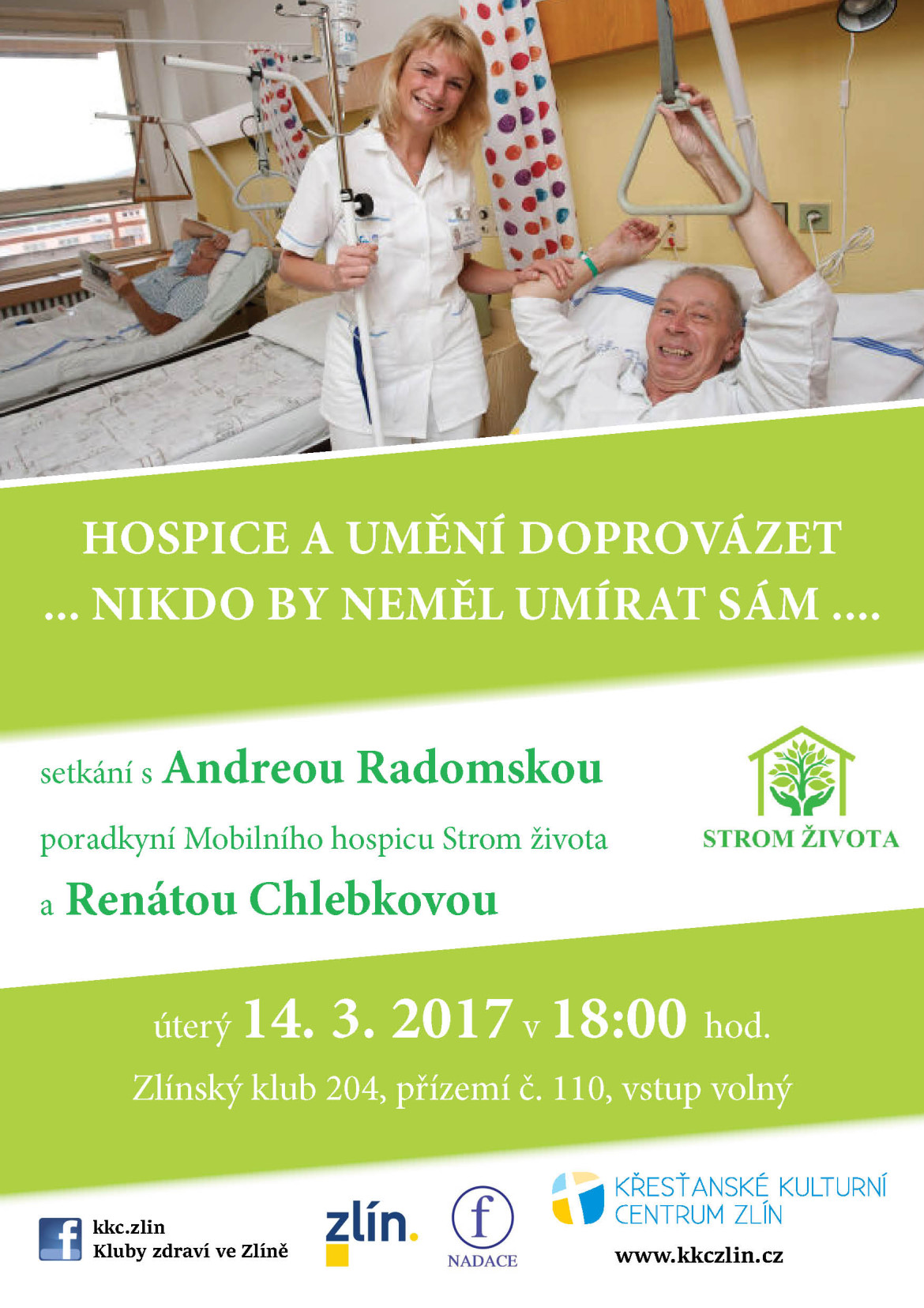 Hospice a umění doprovázet. Andrea Radomská