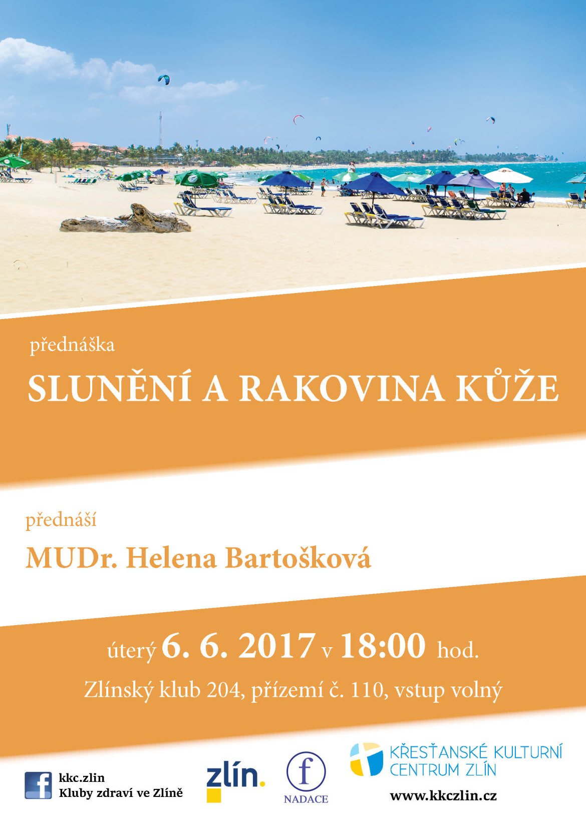 Slunění a rakovina kůže. MUDr. Helena Bartošková