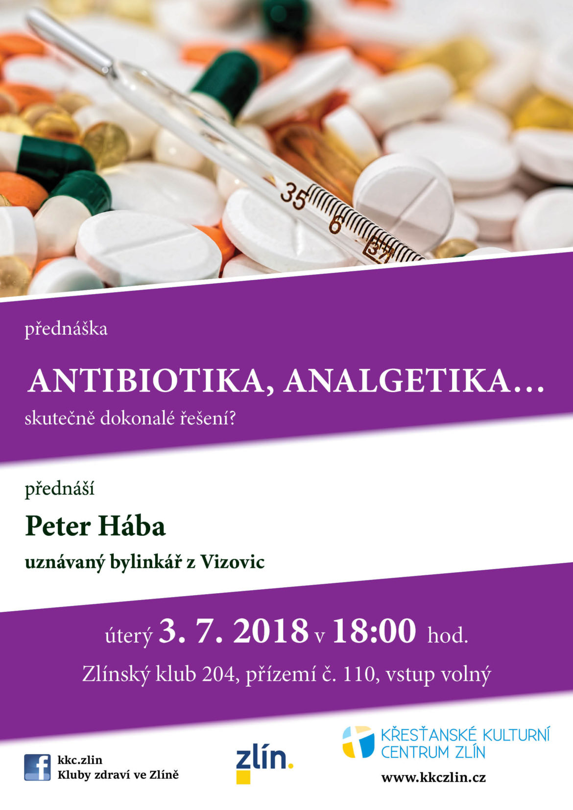 Antibiotika, analgetika…skutečně dokonalé řešení? Peter Hába