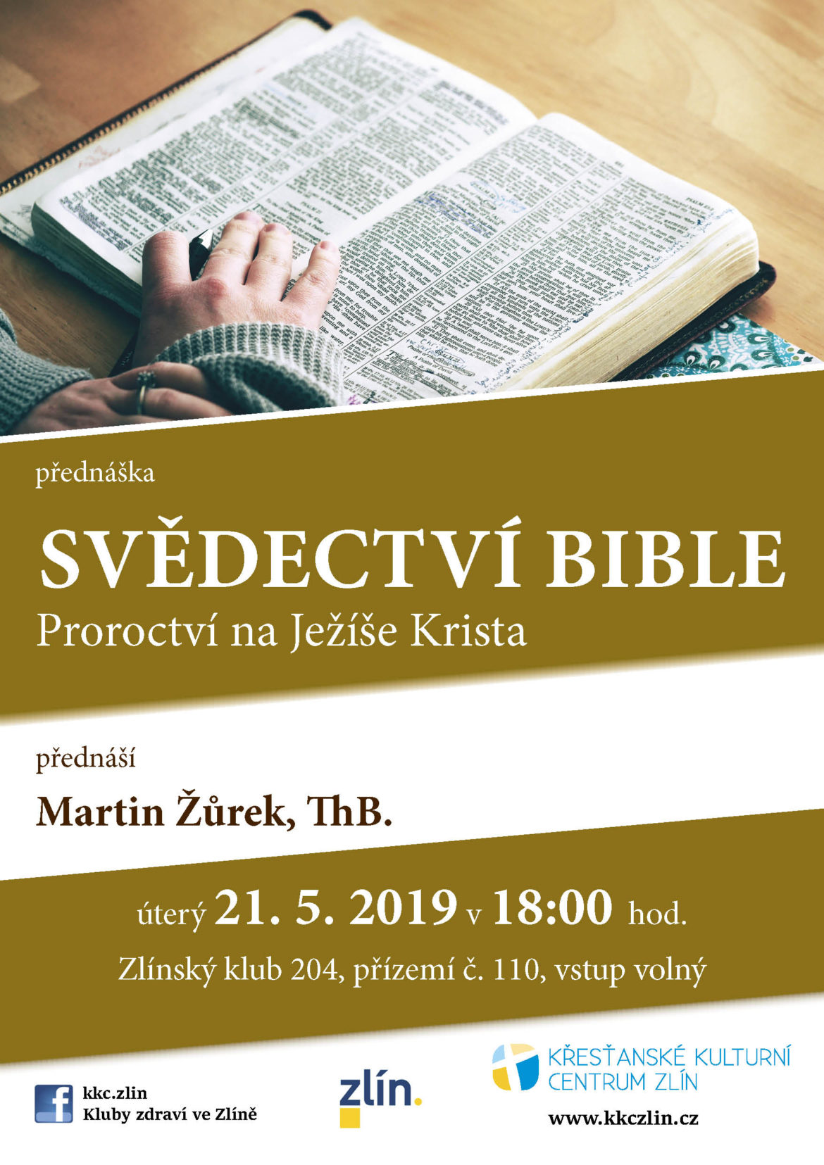 Svědectví Bible. Martin Žůrek, ThB.