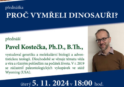 Proč vymřeli dinosauři. Pavel Kostečka, Ph.D., B.Th.